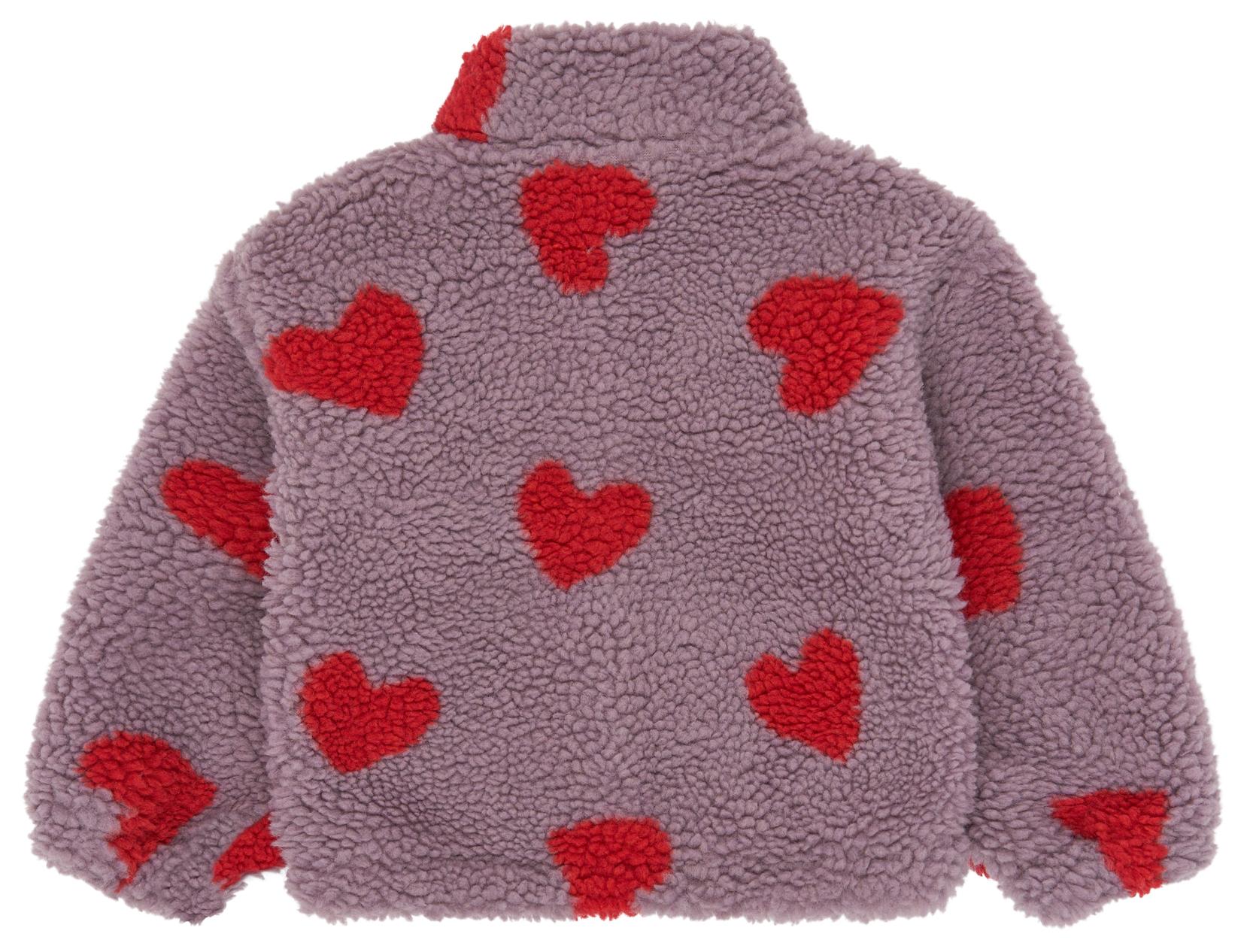 The New Girl Teddyjacke berry
