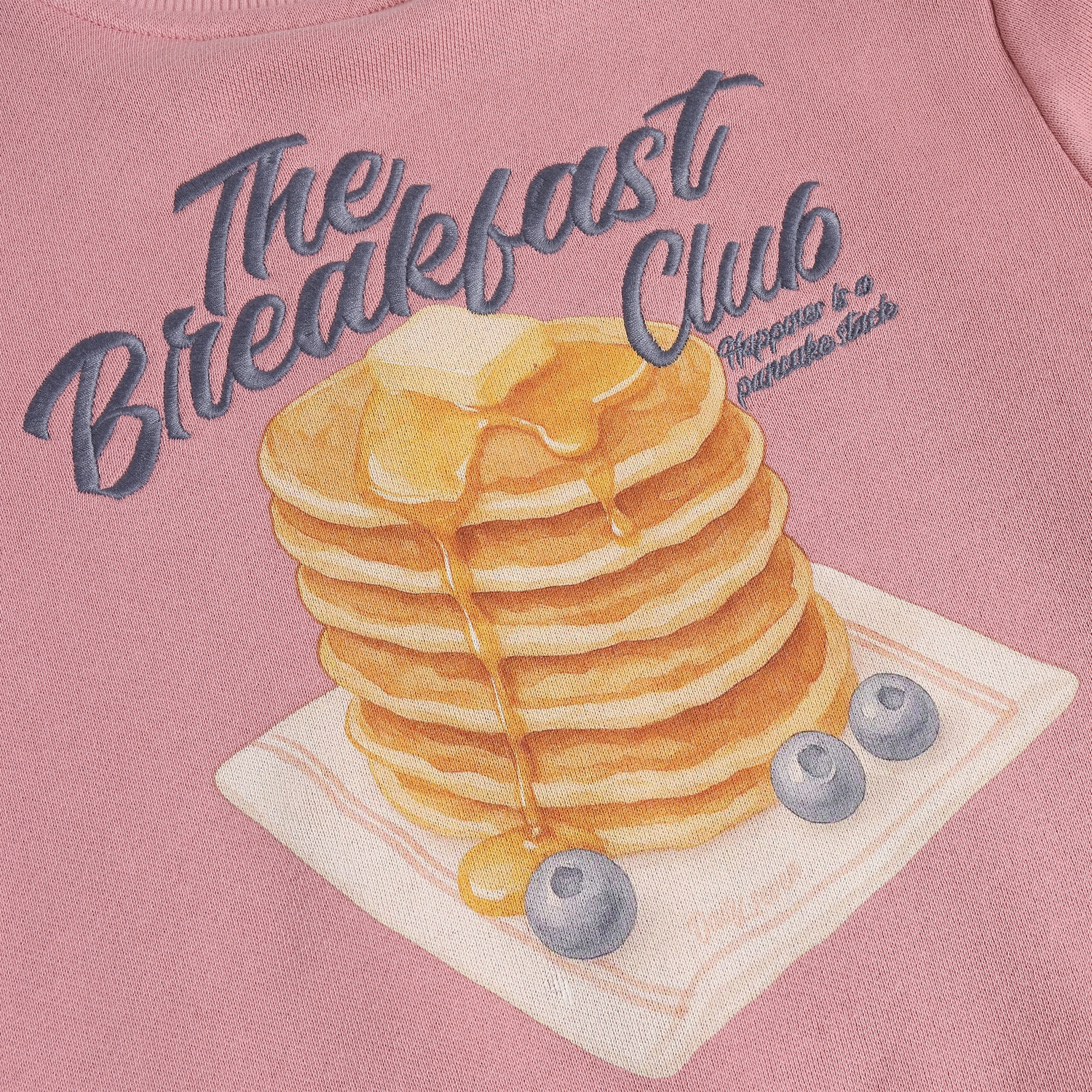 Daily Seven Girl Sweater Backprint lila