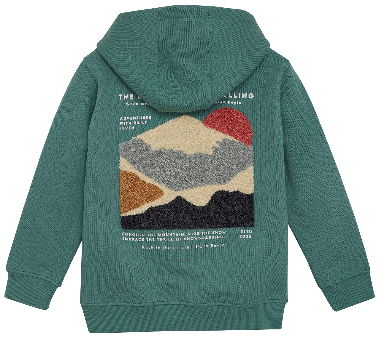 Daily Seven Boy Kapuzenpullover Backprint