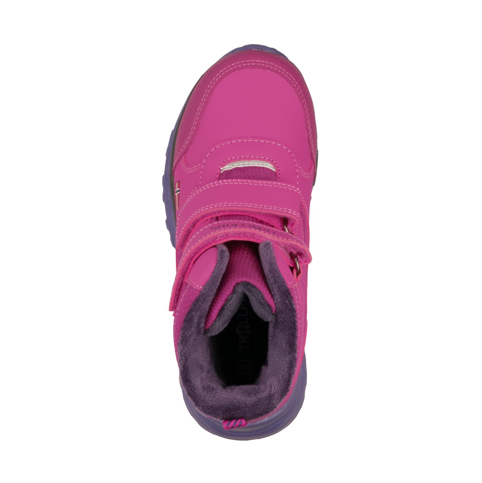 Trollkids Hafjell Winter Boots Dark Pink