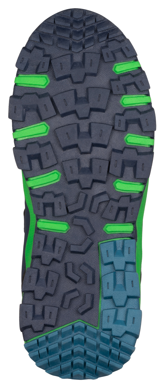 Trollkids Tronfjell Hiker Mid Mystic Blue/Fresh Green