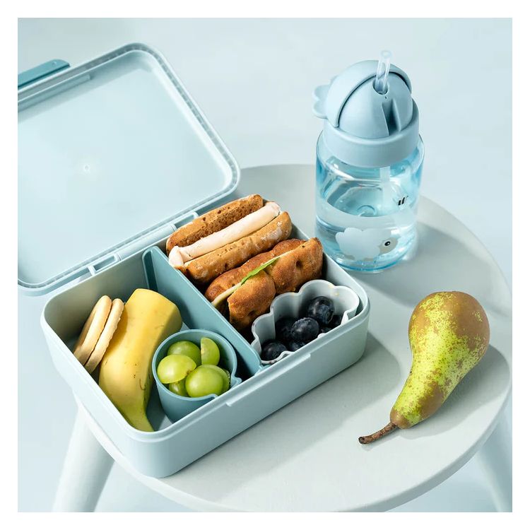 Done by Deer Lunchbox Tiny farm Blue