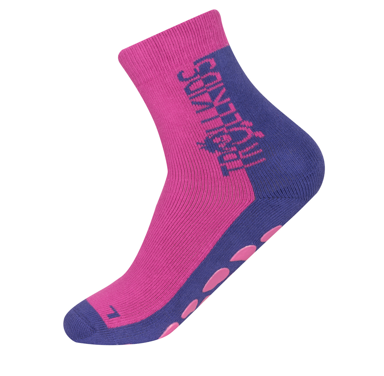 Trollkids Anti Slip Stoppersocken Bright Berry