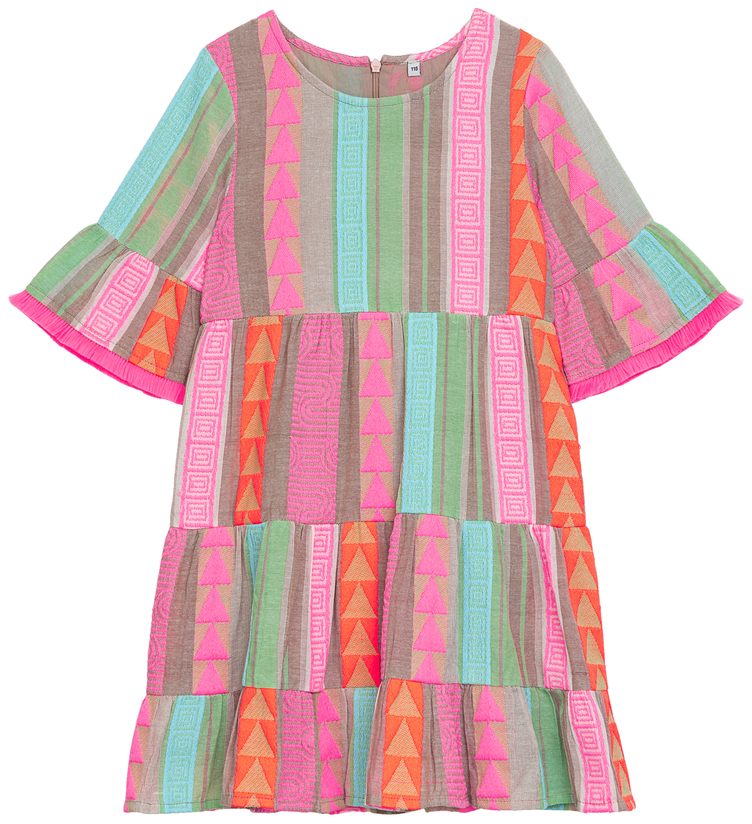 Danamade Kleid Folklore multicolor