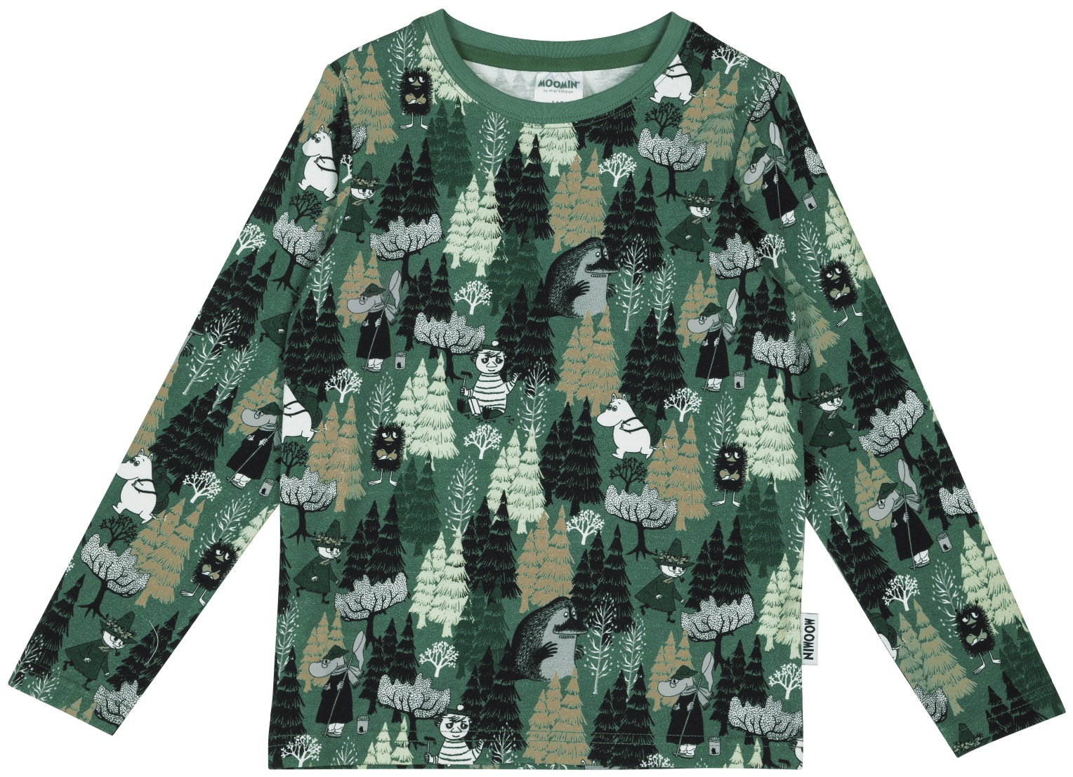 Martinex Langarmshirt Camouflage green