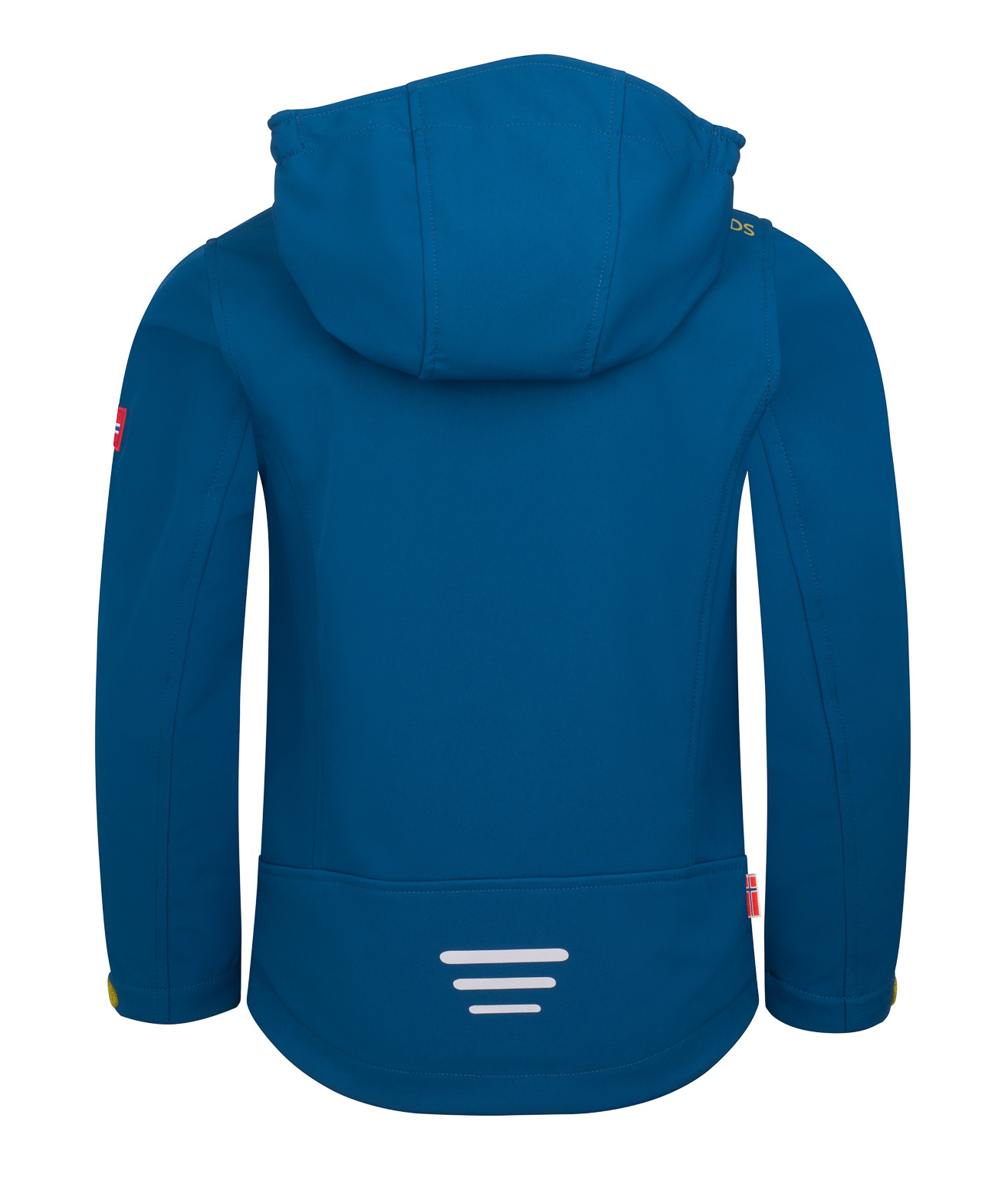 Trollkids Trollfjord Softshell Jacke madeira blue/pear green