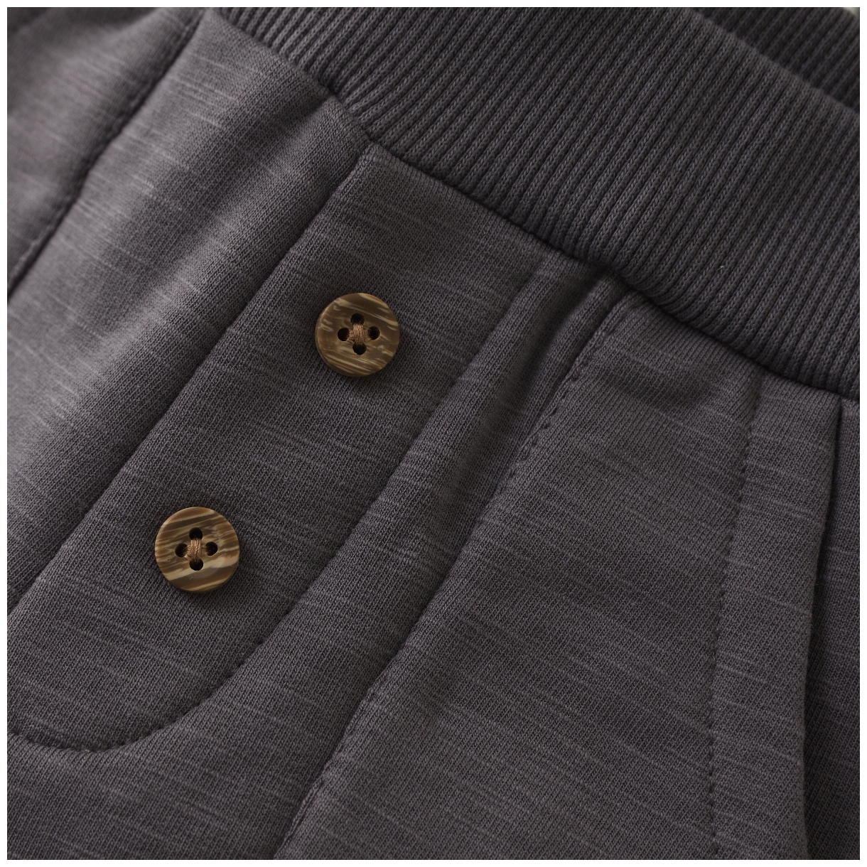 Minymo Baby Hose Sweat grey