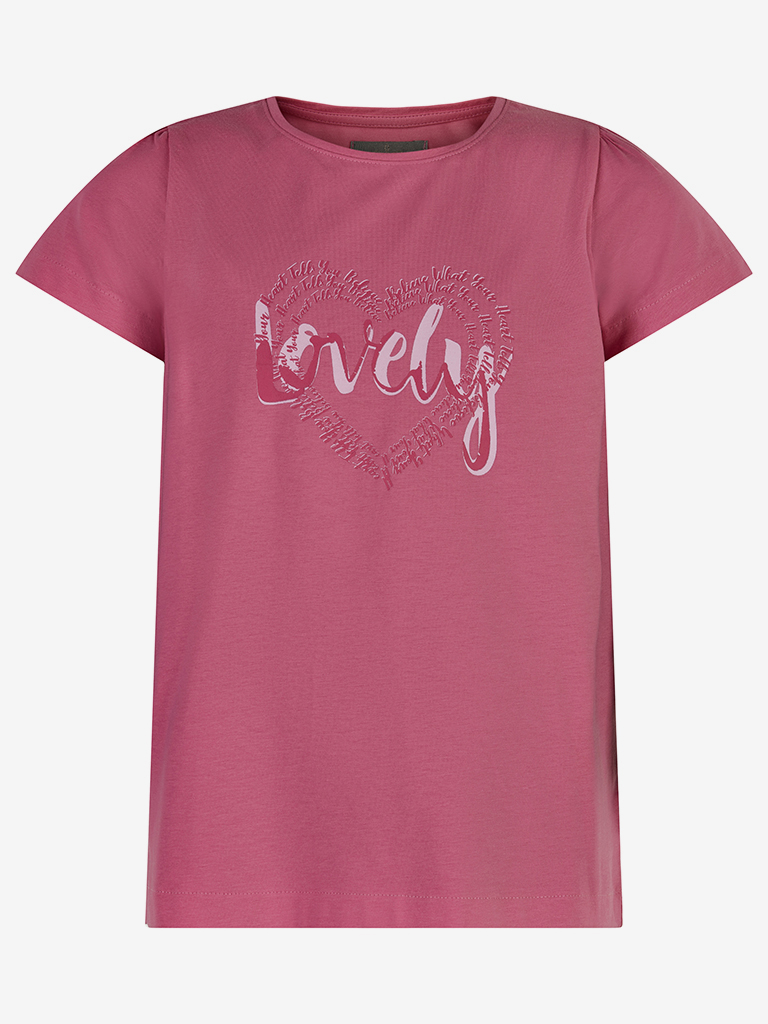 Creamie T-shirt Print chateau rose