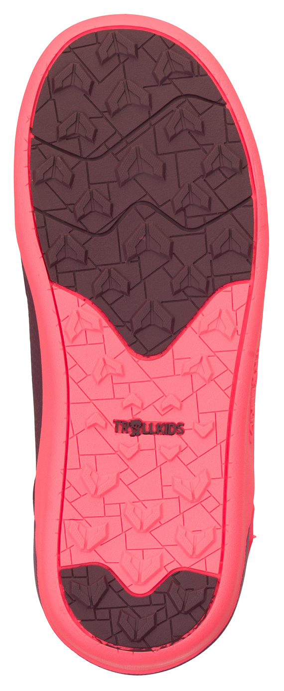 Trollkids Nordfjord Barfuß Winter Hiker Frozen Berry/Deep Ruby