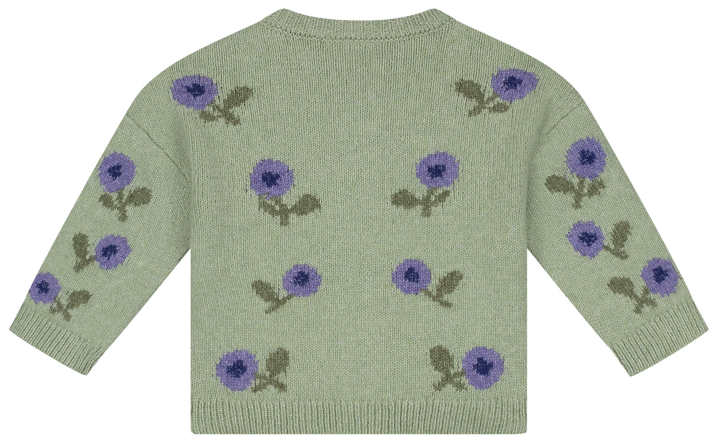Babyface Baby Girl Cardigan Blueberry mint
