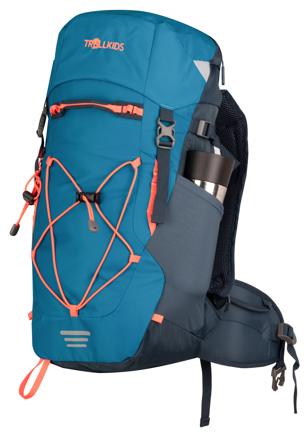 Trollkids Fjell Trekker 22 Rucksack Atlantic Blue 45/24/18 (L/W/D) 22L