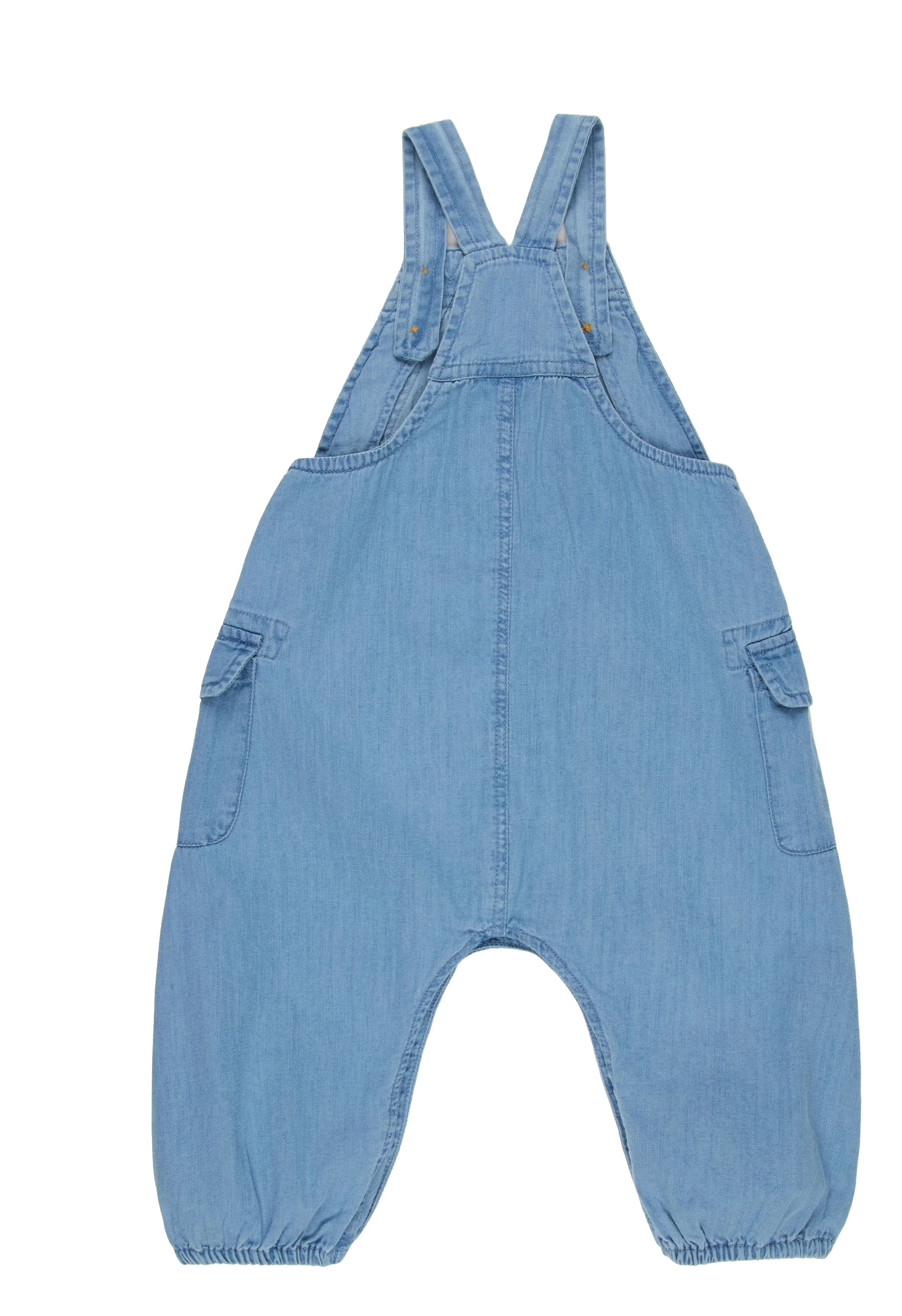 Hust & Claire Baby Latzhose Chambray Blue Denim