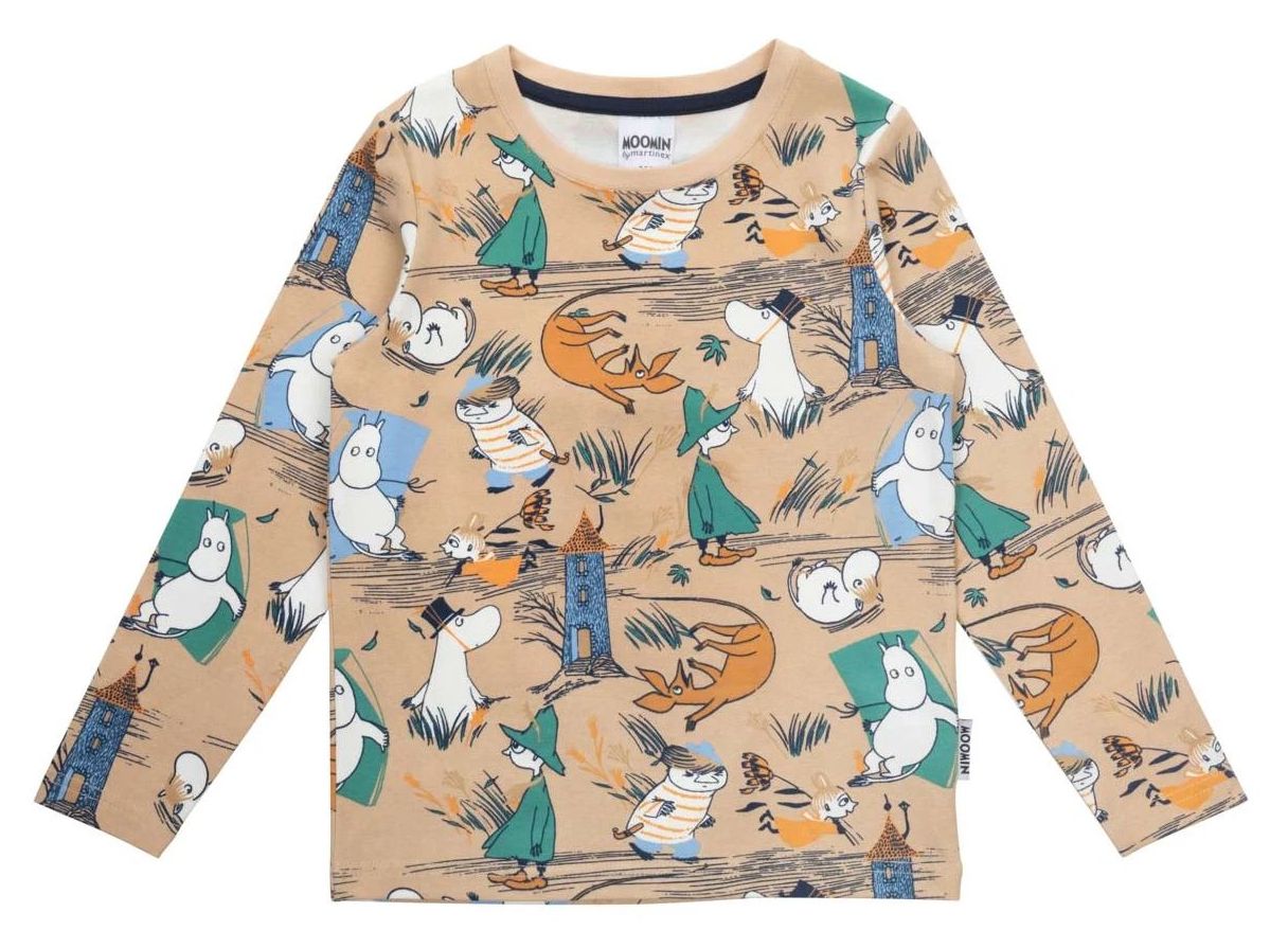 Martinex Langarmshirt Storm beige