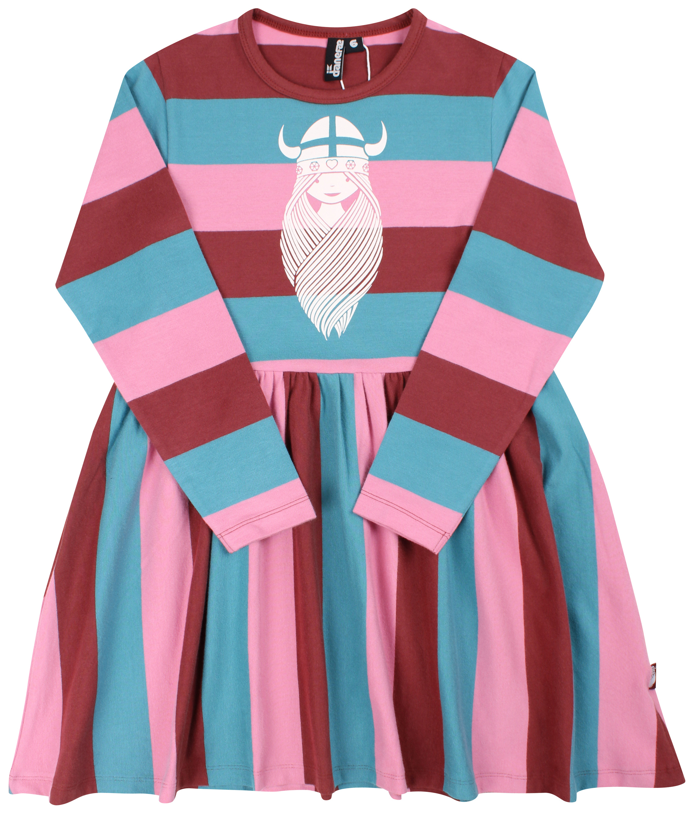 Danefae Kleid Danemerete FREJA rosé/petrol