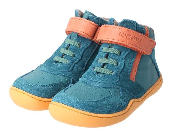 bLIFESTYLE Barfußschuh anurafrosch petrol