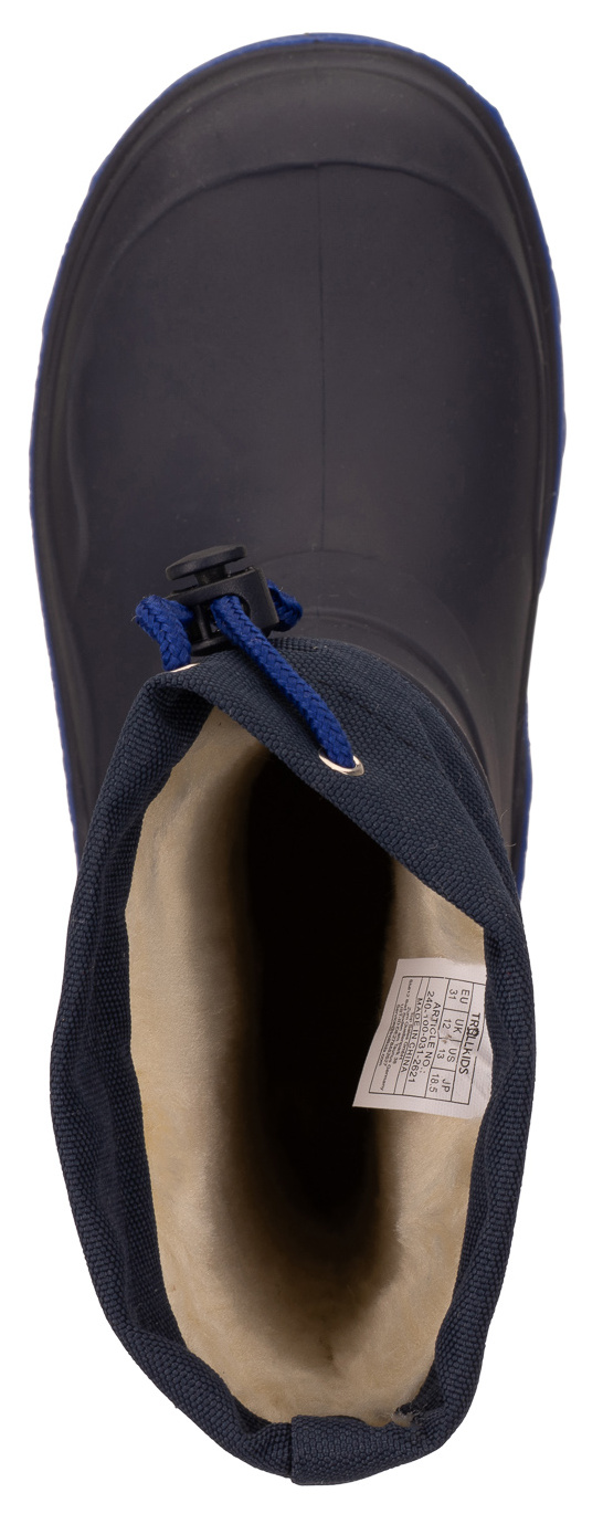 Trollkids Torsvag Thermo Winter Rubber Boots Navy/Royal Blue