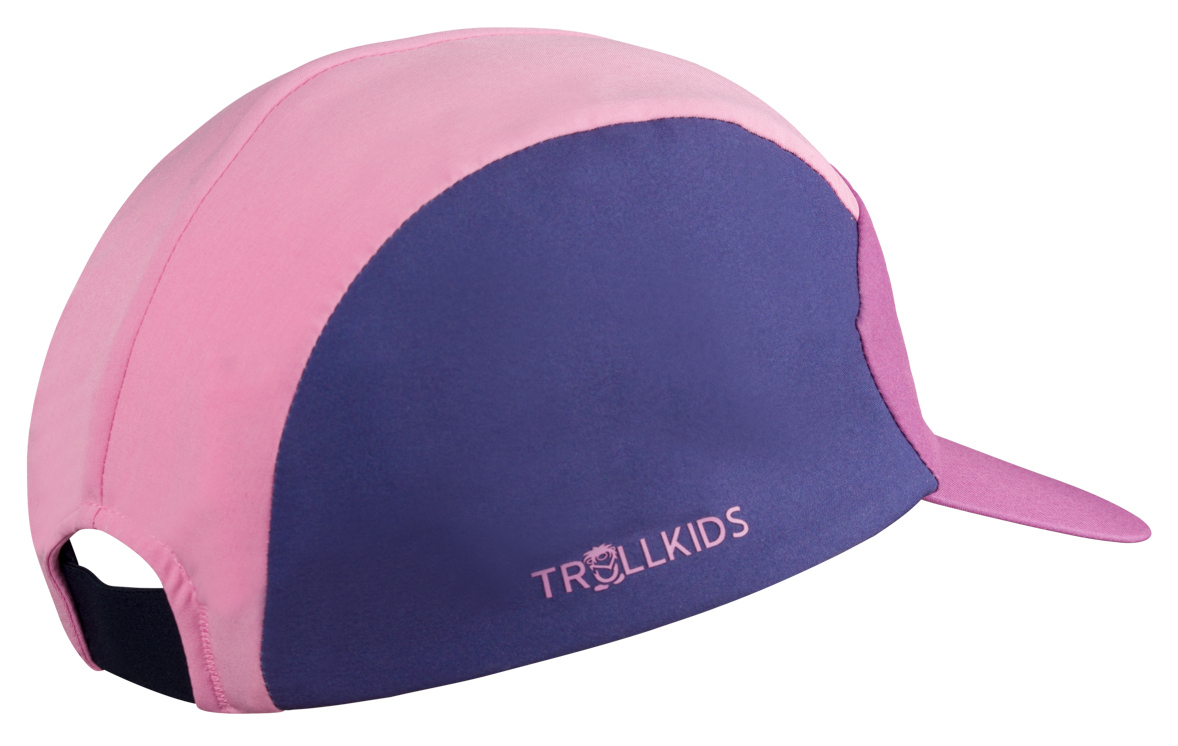 Trollkids Microfaser Cap mallow pink/wild rose/lilac