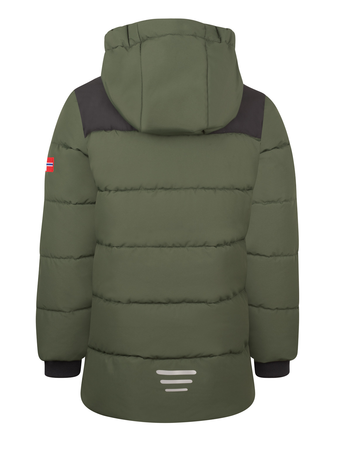 Trollkids Torsvag Parka Ivy Black/Elektric Blue