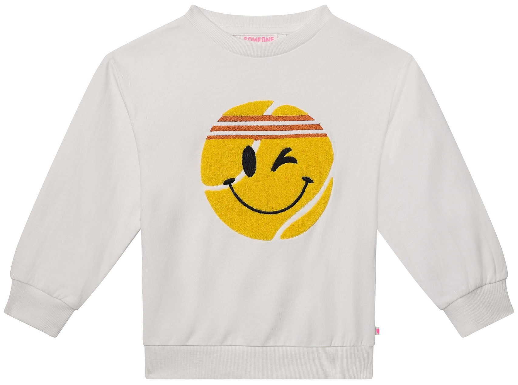 Someone Kids Pullover Tennisball ecru