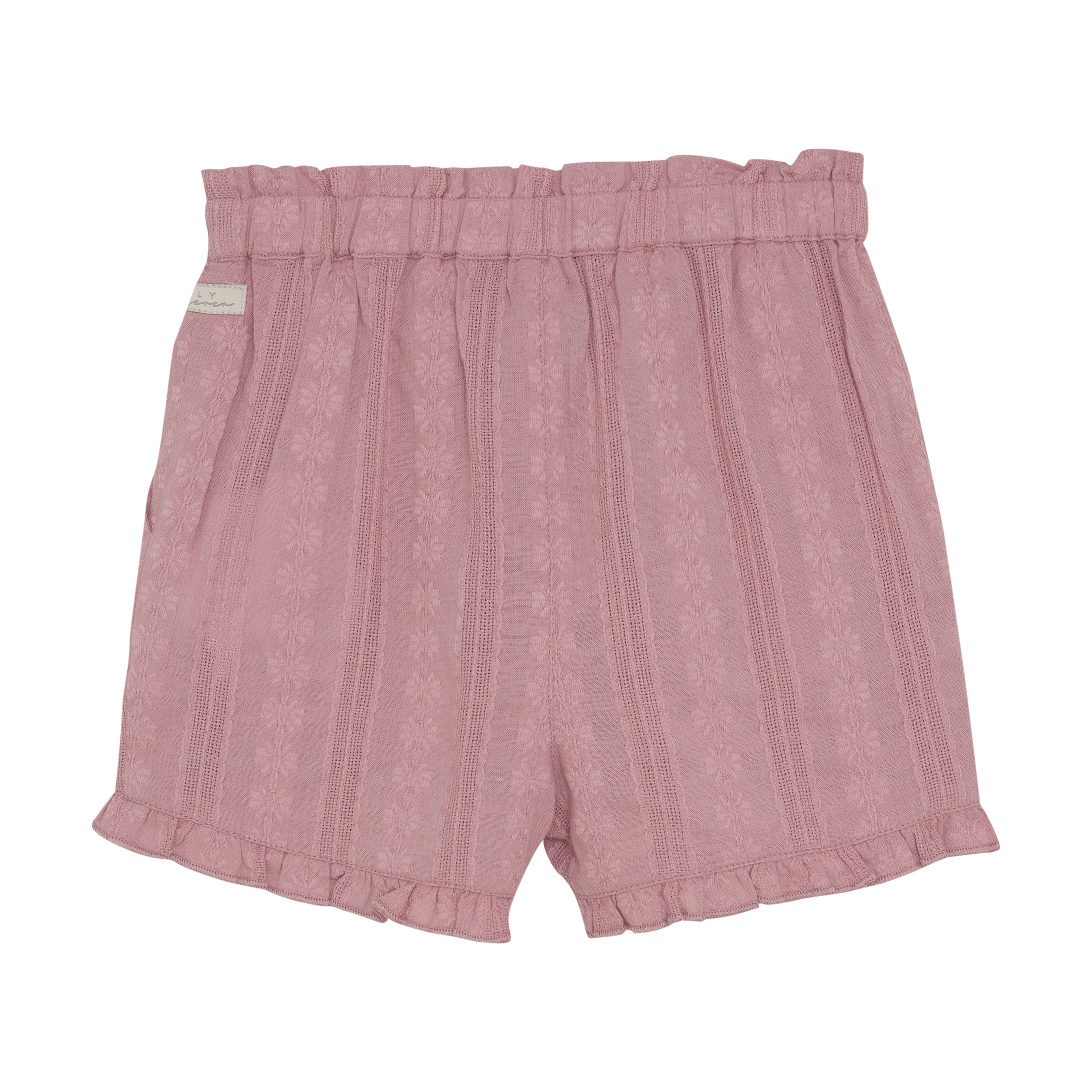 Daily Seven Girl Shorts Paperbag ash rose