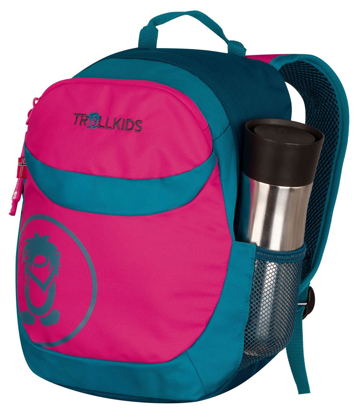 Trollkids Skjorta Pack 10 L bright pink/harbor blue