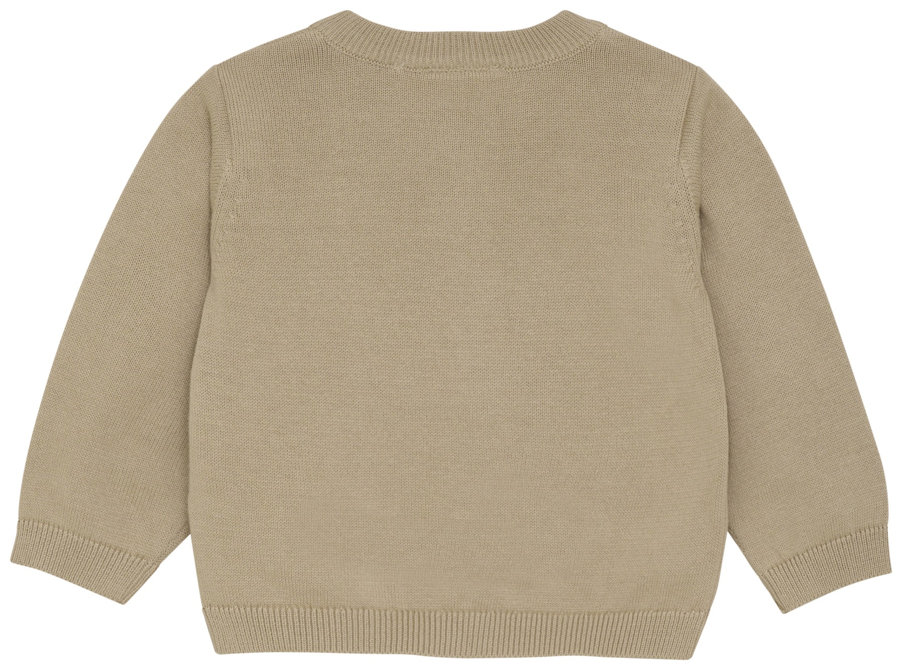 Minymo Baby Cardigan Knit Lion tan