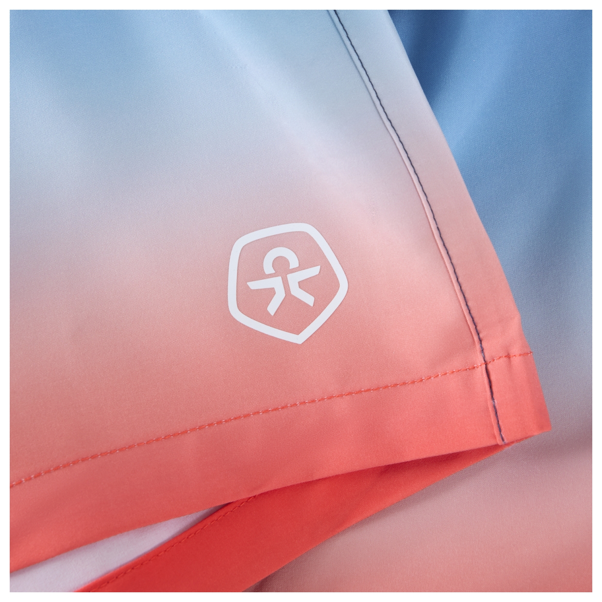 Color Kids Badeshorts AOP Magic blue
