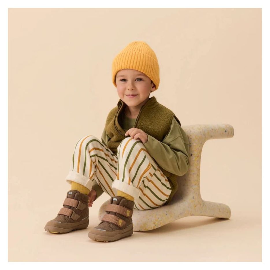 Affenzahn Winter Midboot Wolle Comfy Tiger