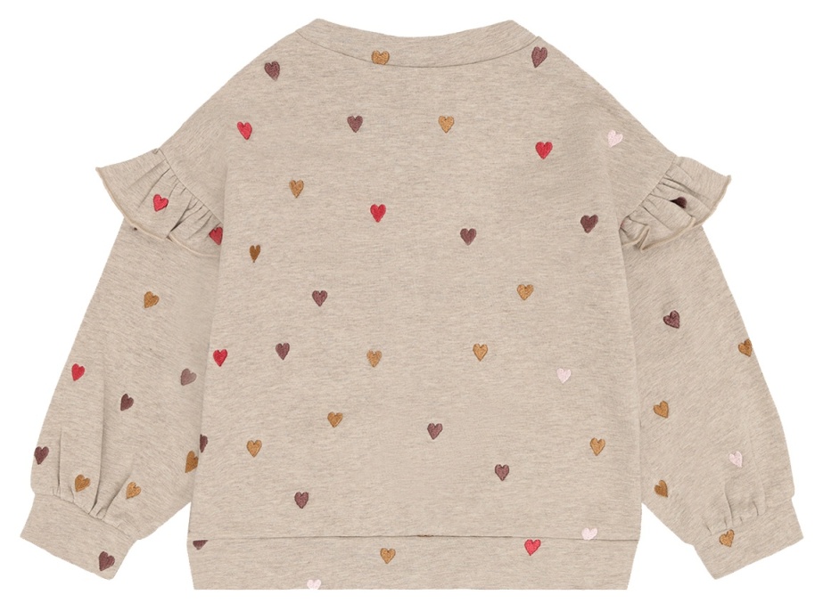 Hust & Claire Sweatshirt Heartbeat Biscuit