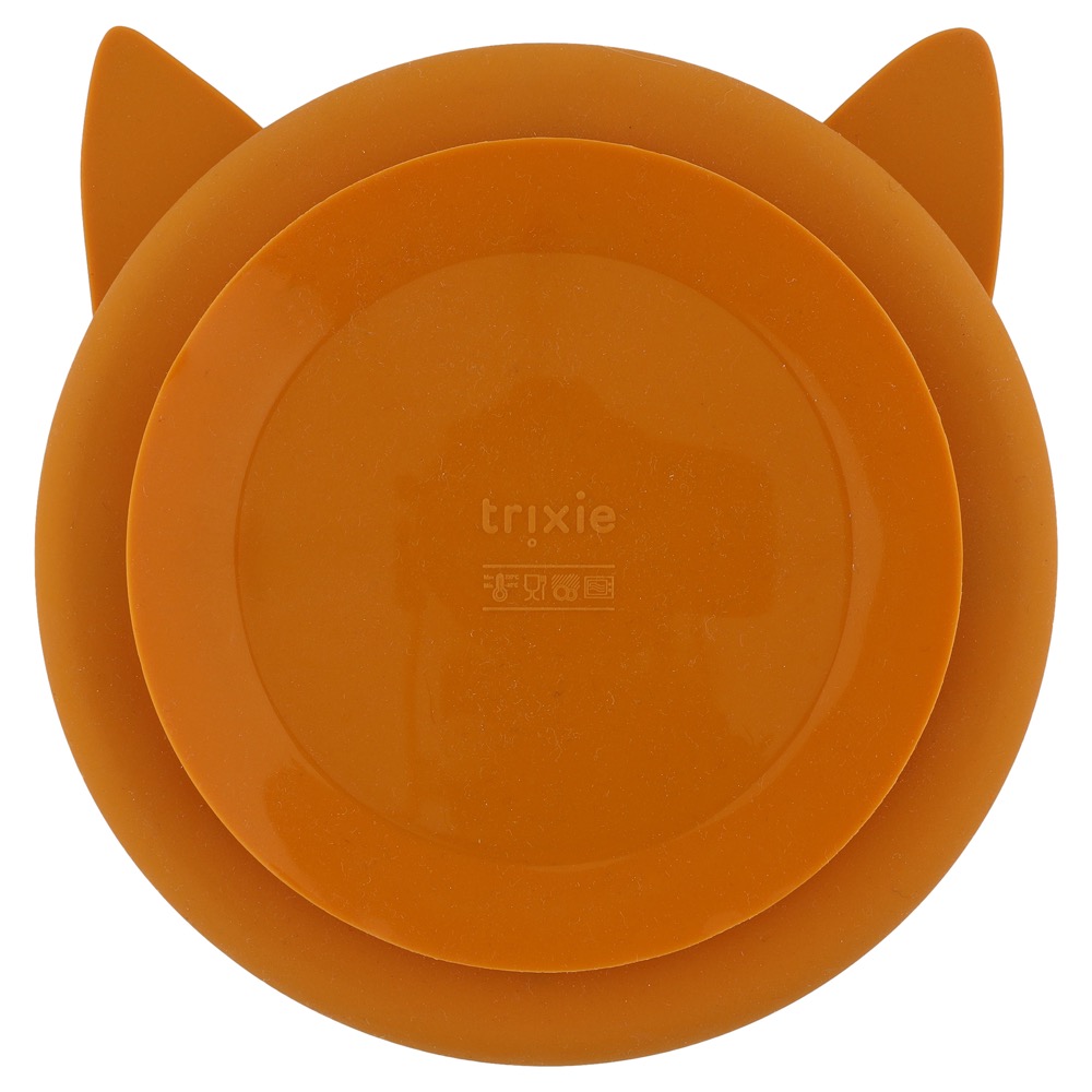 trixie Silikon Esslernteller Mr. Fox