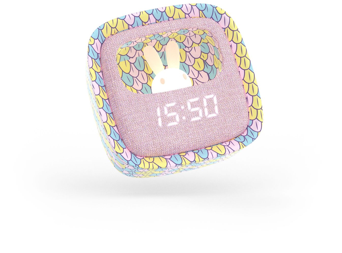 MOB Wecker Billy mit Nachtlicht Mermaid Rainbow