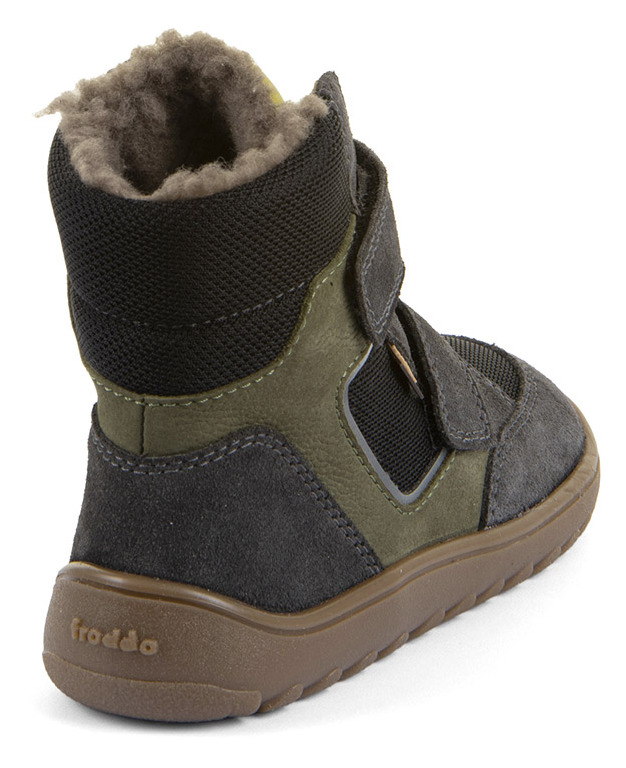 Froddo Barfuss Up Hill Tex Wool Winterboots Grey/Black