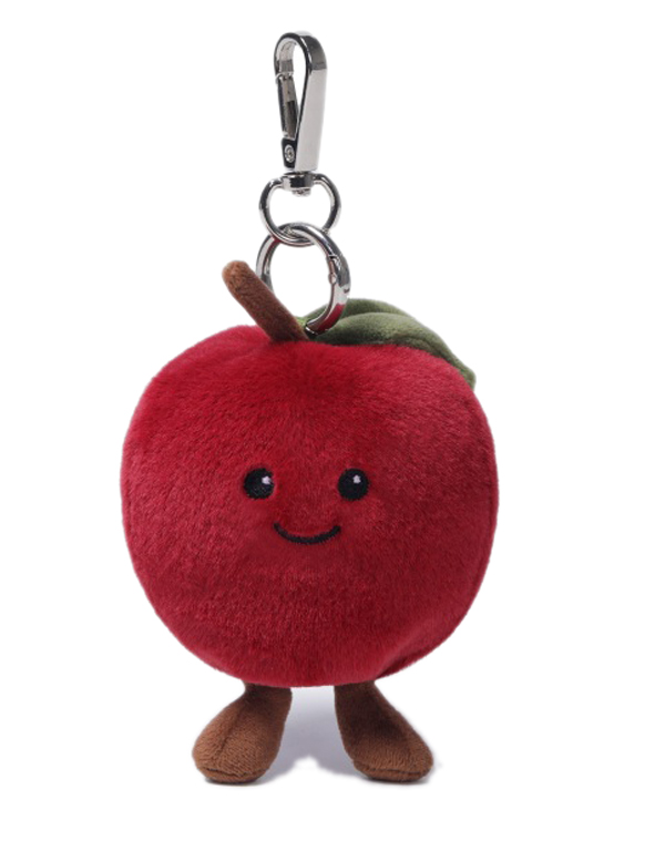 Hugs Bag Charm Apple Red 