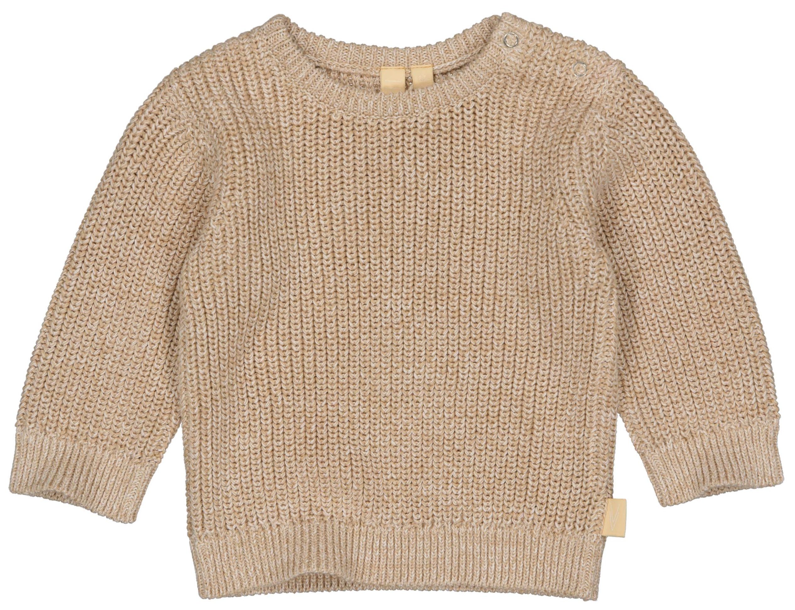 Levv Baby Strick Pullover white stone