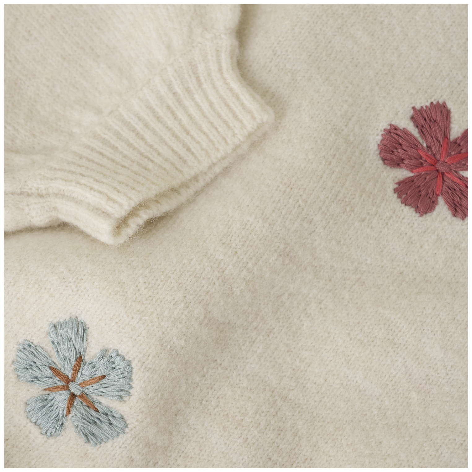 Minymo Girl Pullover Knit sandshell