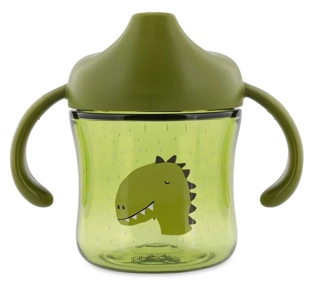 trixie Trinklerntasse mit Griffen - Mr. Dino