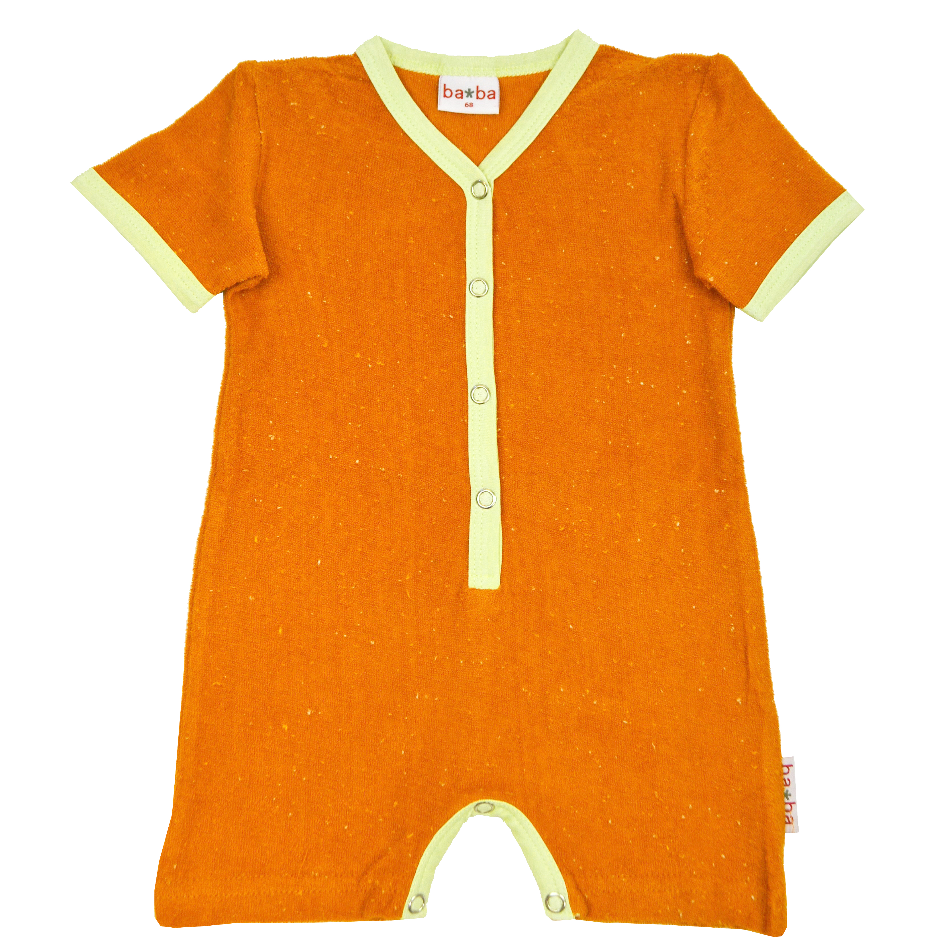 Baba Kidswear Baby Spieler kurz orange