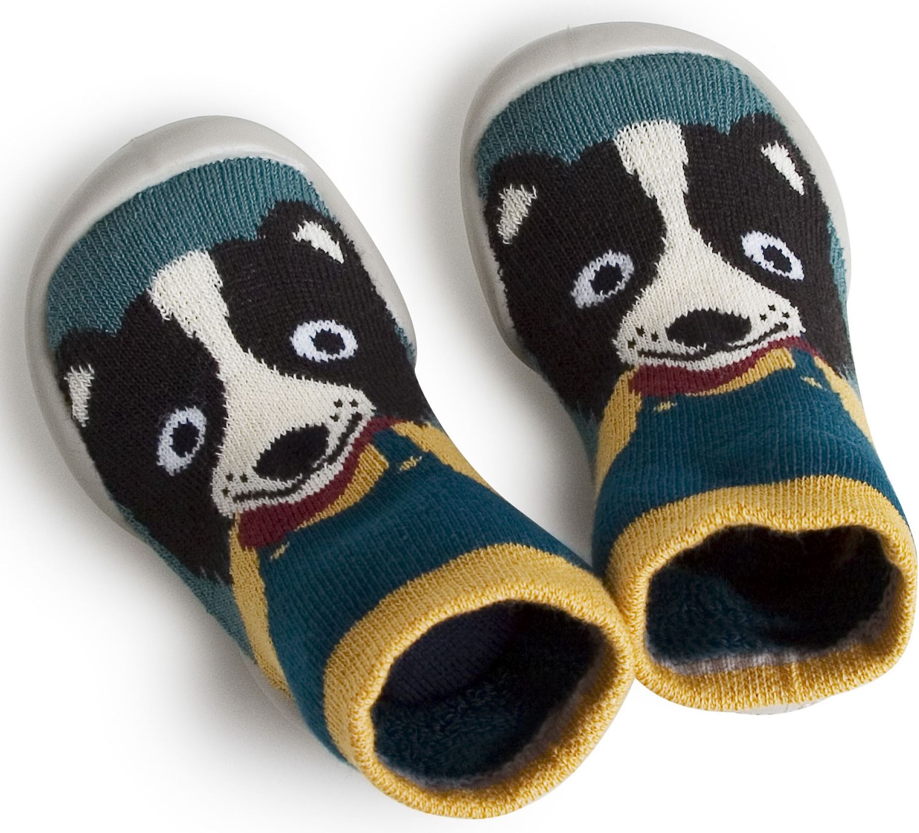 Collegien Hausschuhsocke Bandit