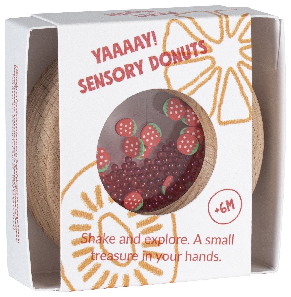 Petit Boum Sensory Donuts Strawberries