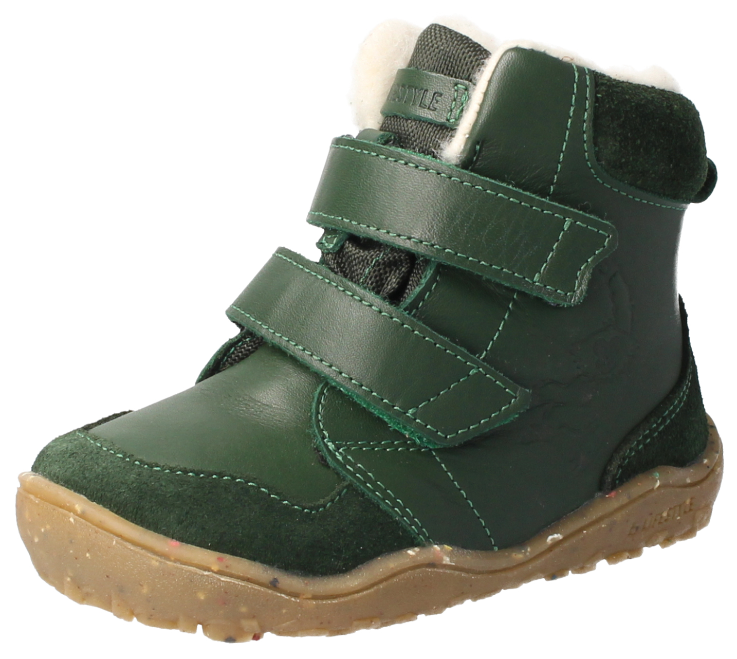 bLIFESTYLE Barfuß Winterschuh Gibbon TEX waldgrün
