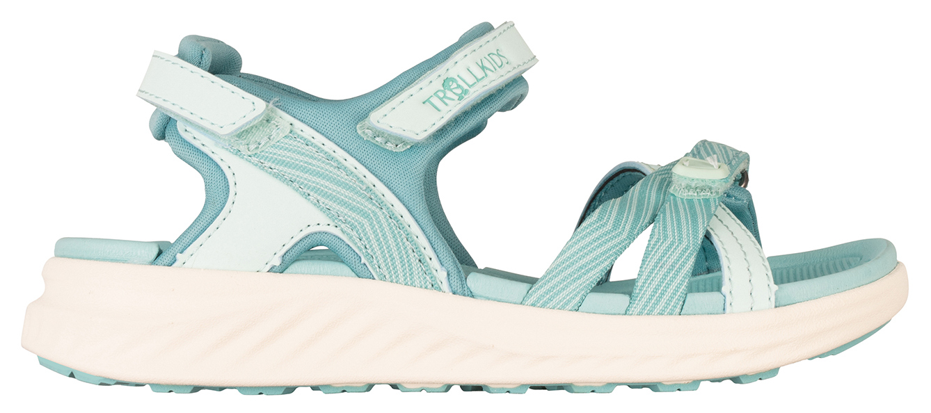 Trollkids Girls Preikestolen Sandalen XT aqua haze/aqua marble
