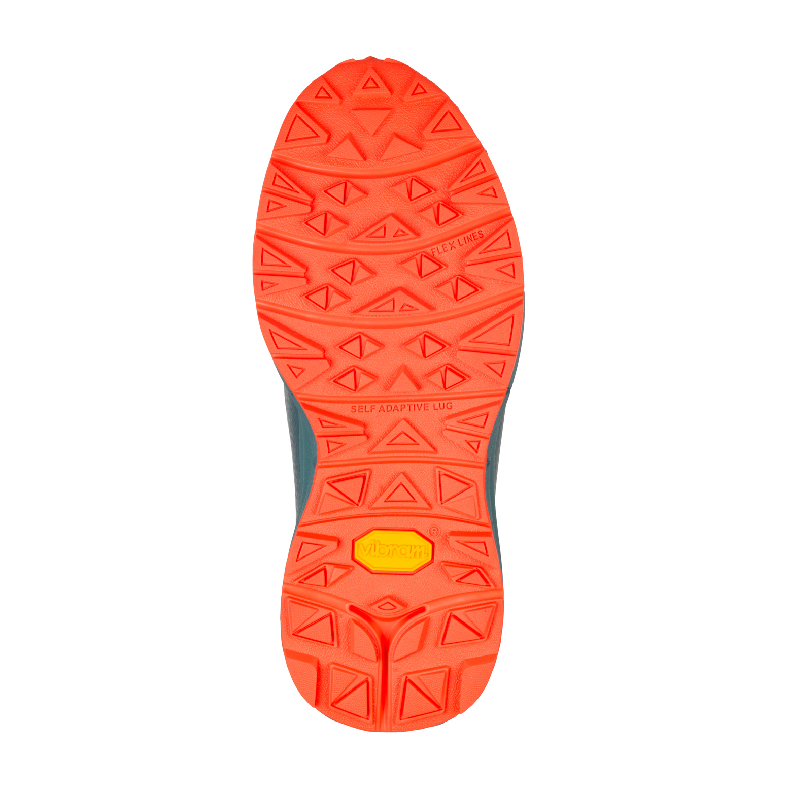 Trollkids Skarvan Hiker Mid XT Stormy Blue/Flame Orange