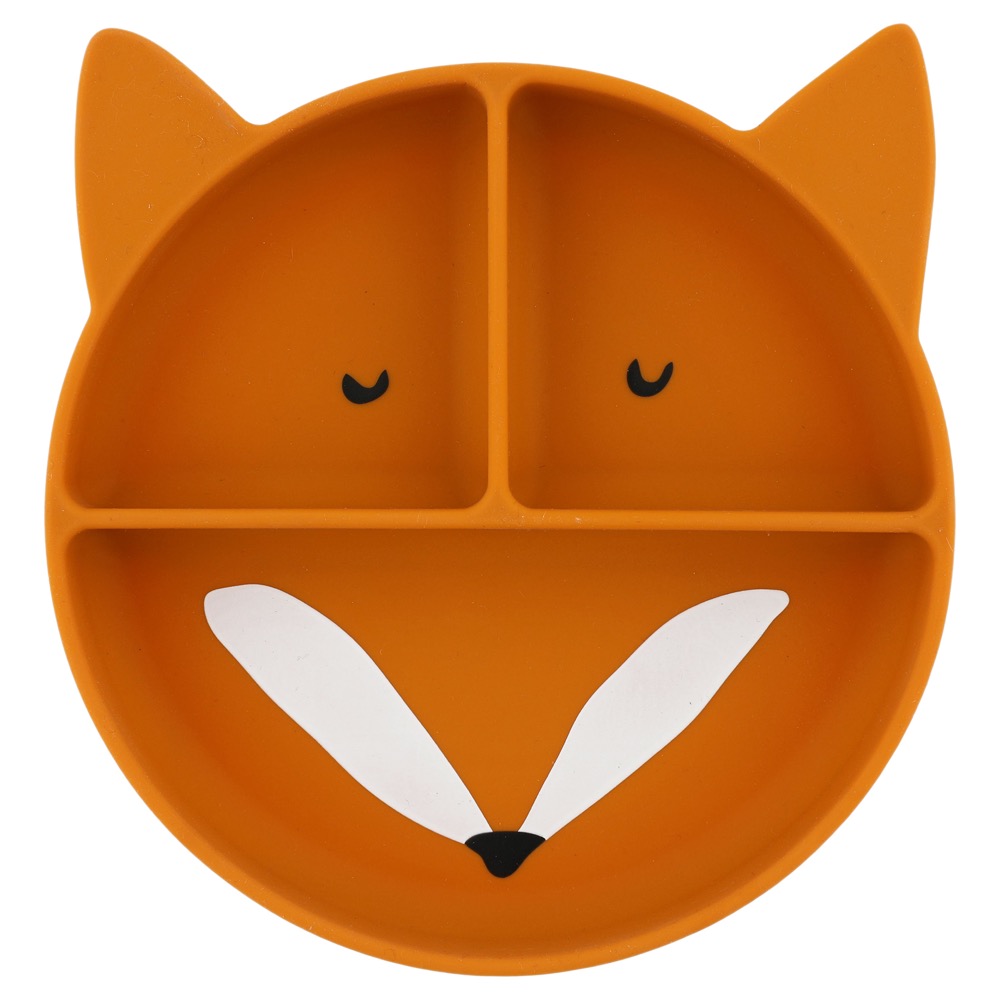 trixie Silikon Esslernteller Mr. Fox