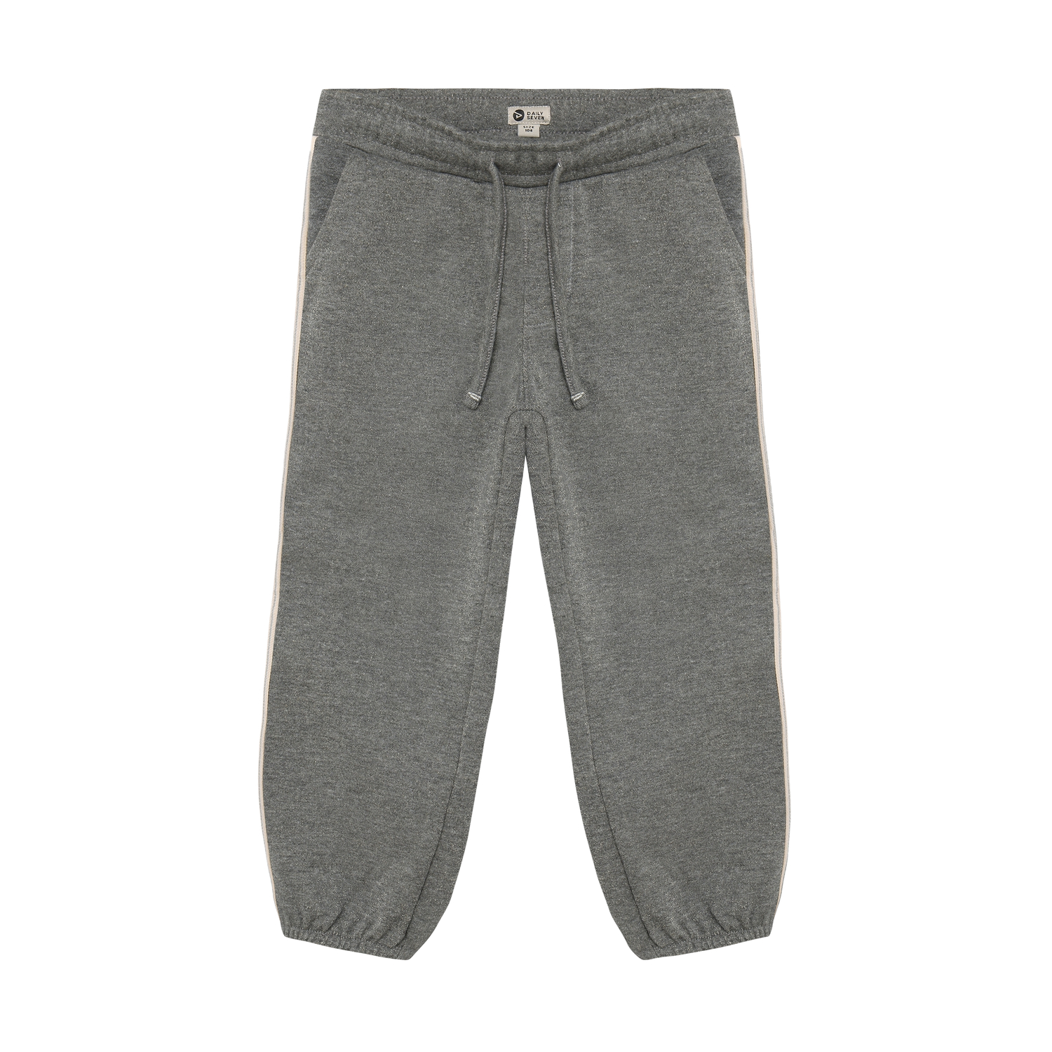 Daily Seven Girl Sweathose Glitter grey