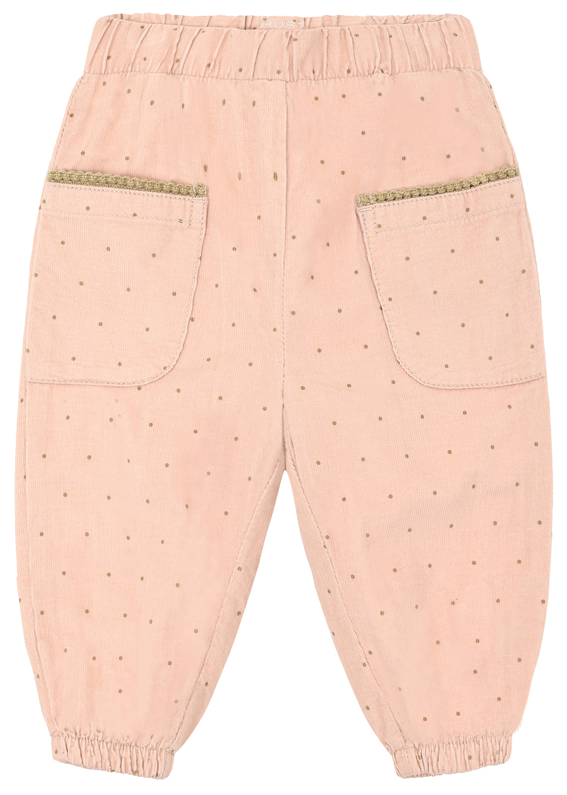 Hust & Claire Baby Girl Baggy Hose Rugby Tan
