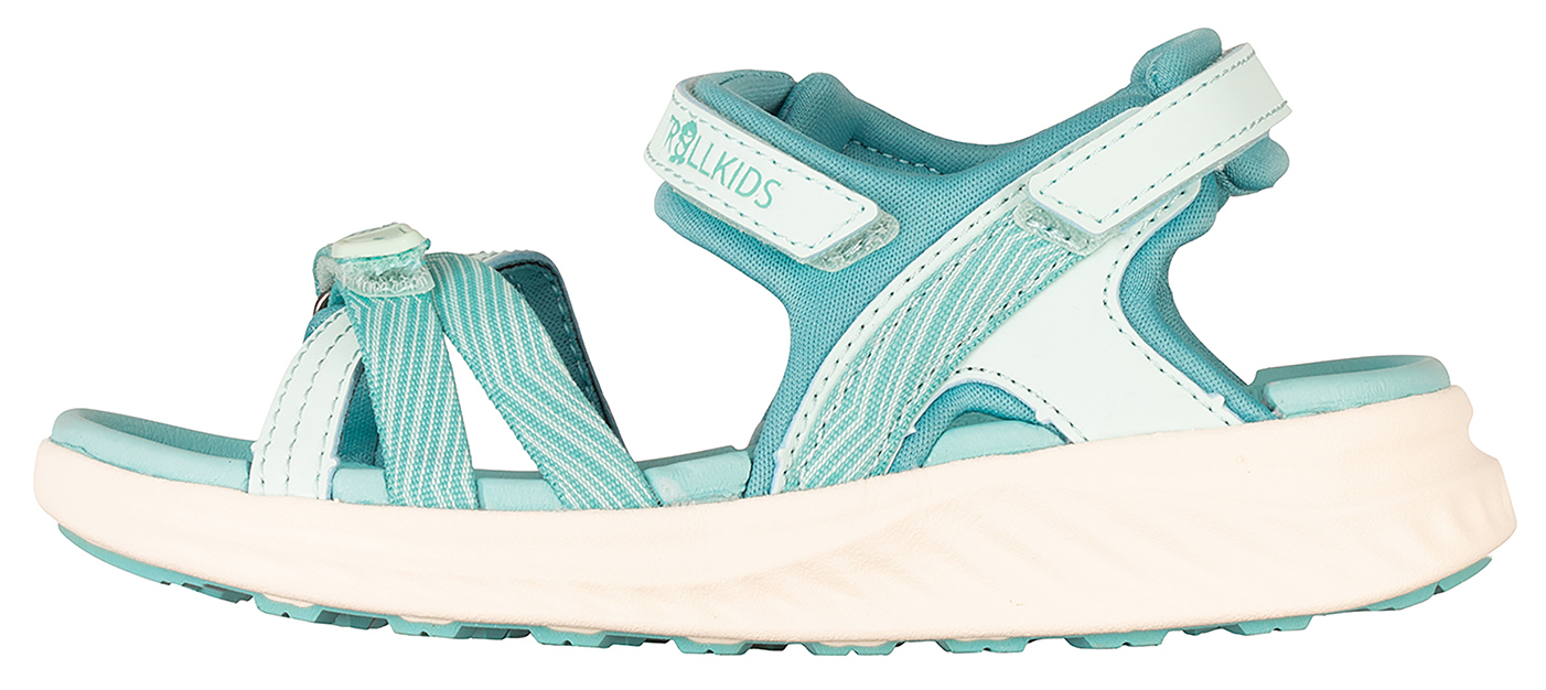 Trollkids Girls Preikestolen Sandalen XT aqua haze/aqua marble