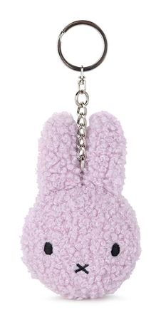 Bon Ton Toys Miffy Schlüsselring Tiny Teddy lavender