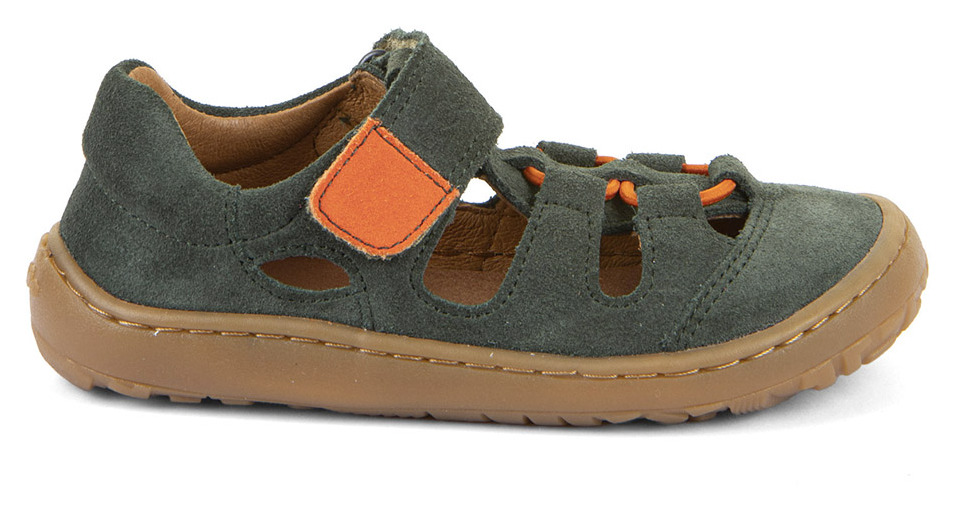 Froddo Barfuß Sandalen Elastic Dark Green