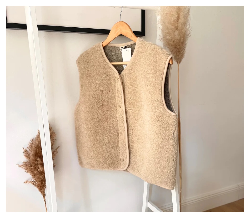 Alwero Weste Damen TYB sand brown