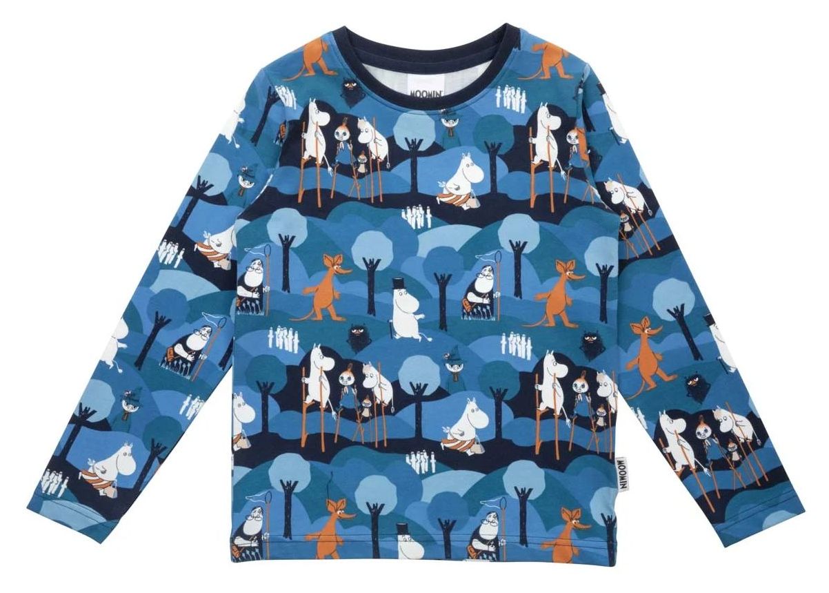 Martinex Langarmshirt Adventure blue